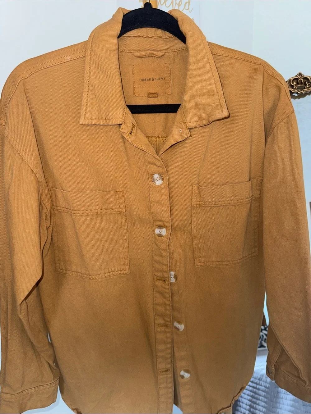 Thread & Supply Women's Tan Utility Jacket
